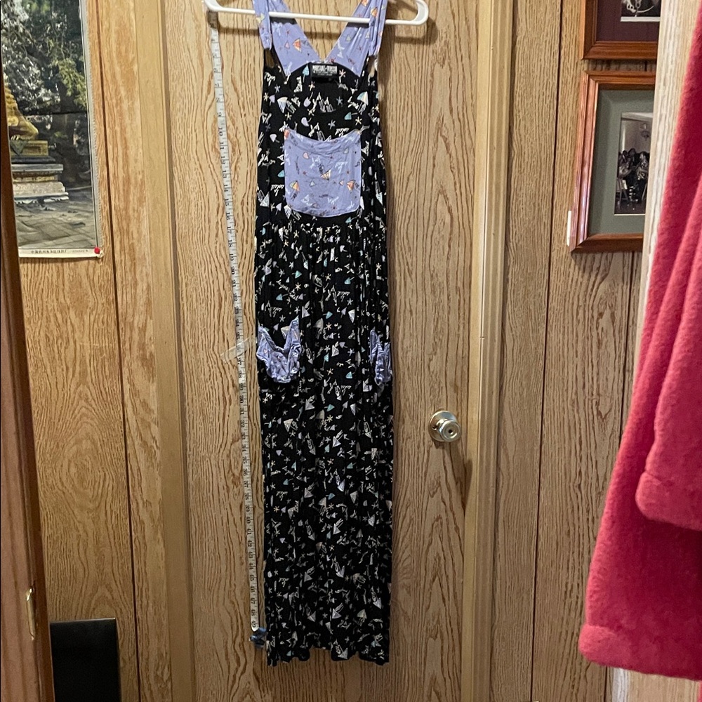 Marshall Rousso Black and Purple Dress